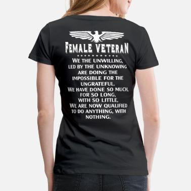 Female Veteran T-Shirts | Unique 